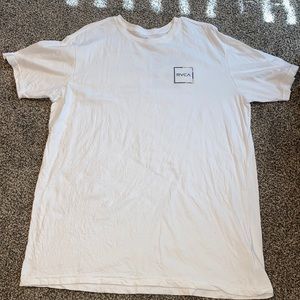 Mens RVCA shirt. White. 2x